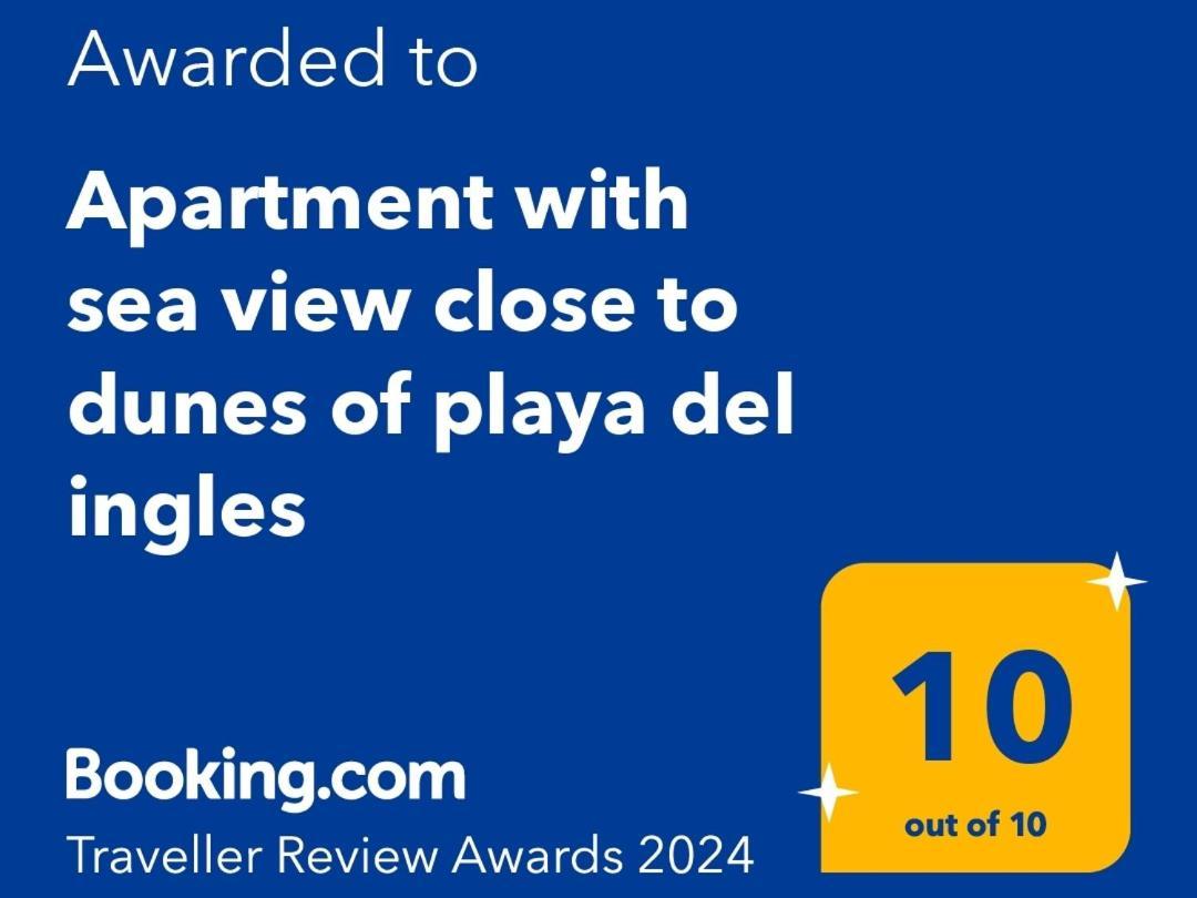 Apartment With Sea View Close To Dunes Of Playa Del Ingles San Bartolomé Eksteriør bilde