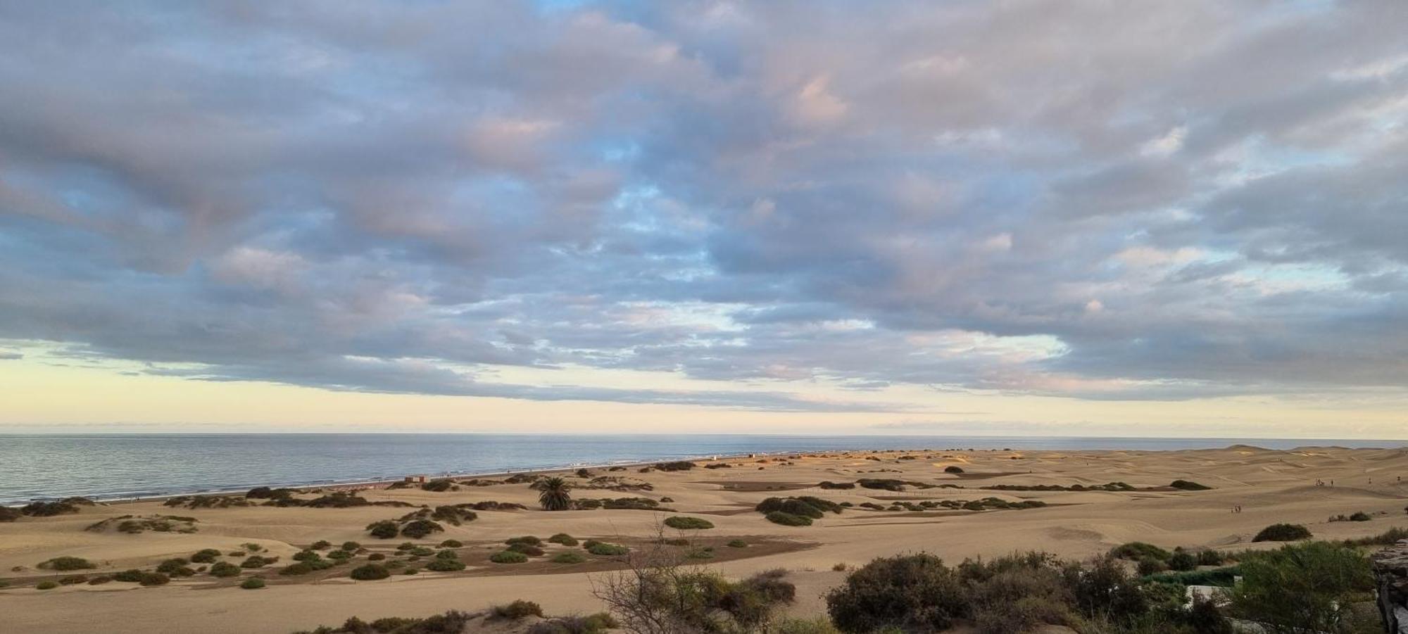 Apartment With Sea View Close To Dunes Of Playa Del Ingles San Bartolomé Eksteriør bilde