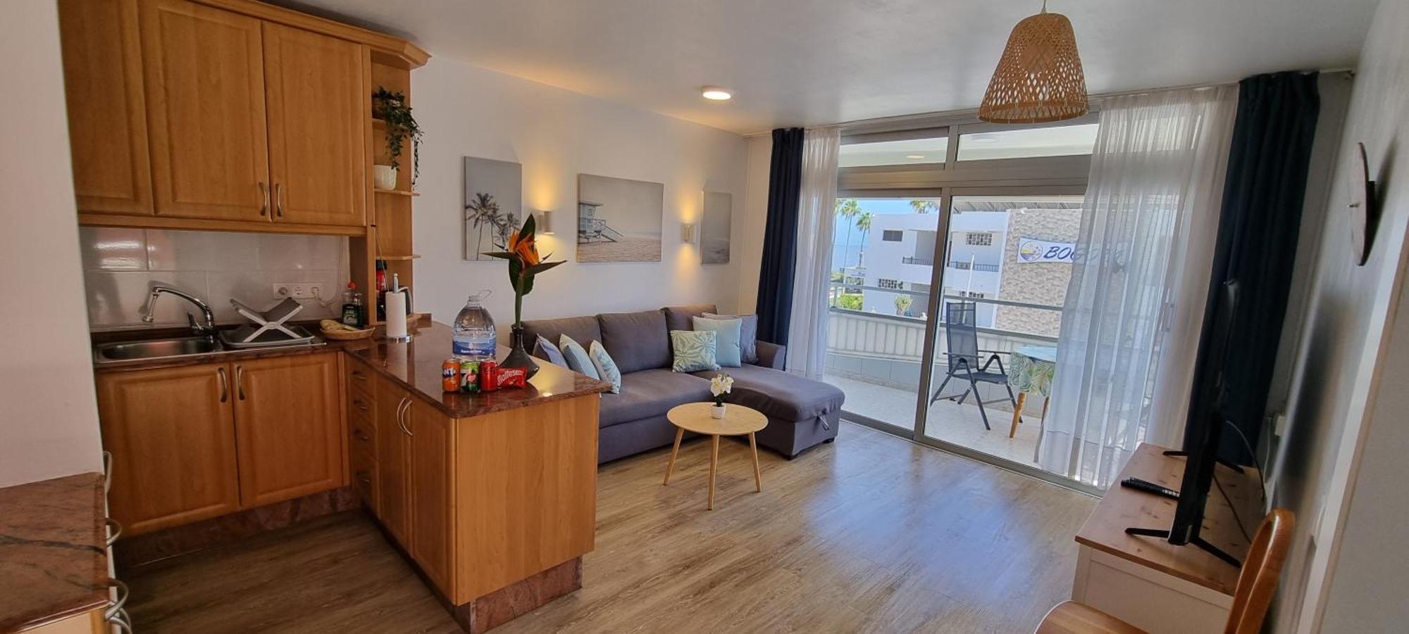 Apartment With Sea View Close To Dunes Of Playa Del Ingles San Bartolomé Eksteriør bilde